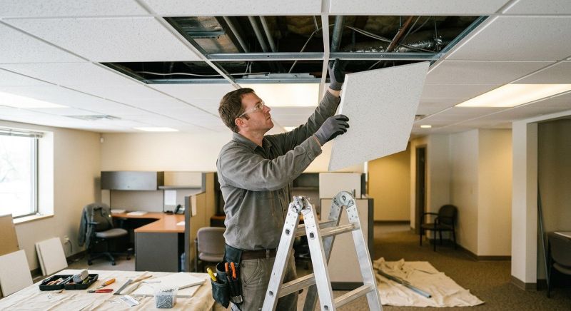 Drop Ceiling Repair in Longmont, CO