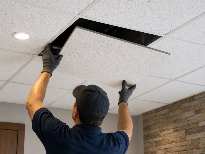 Grid Ceiling Repair in Boulder, CO
