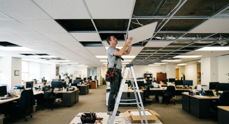Suspended Ceiling Repair in Boulder, CO