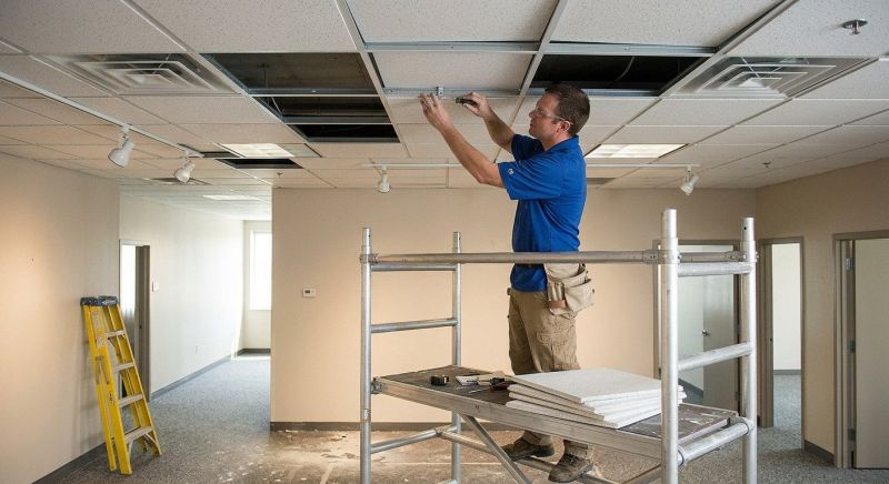 Ceiling Panel Repair in Longmont, CO