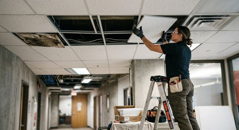 Ceiling Panel Repair in Boulder, CO