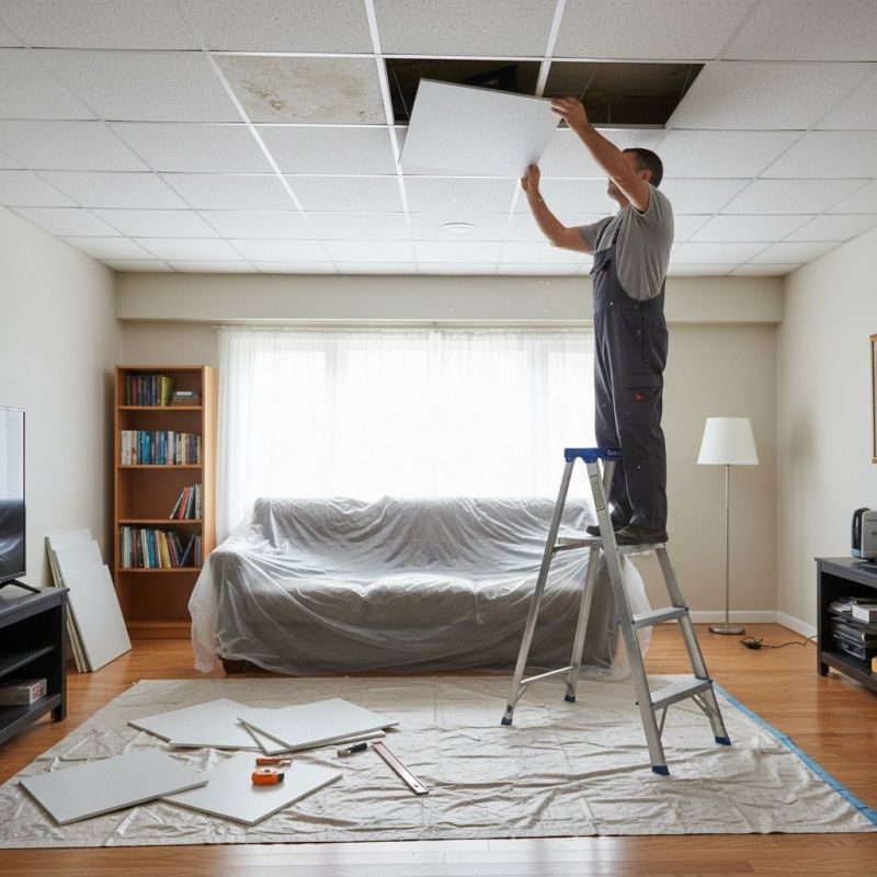 Ceiling Panel Repair in Arvada, CO