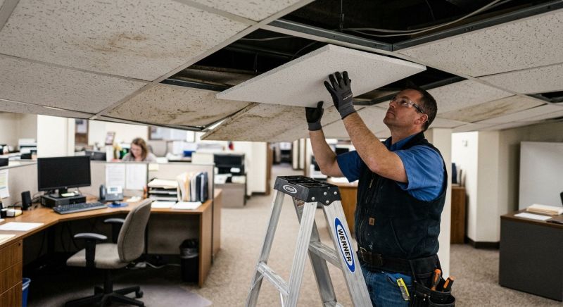Ceiling Tiles Repair in Boulder, CO