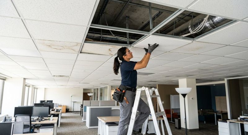 Drop Ceiling Repair in Arvada, CO