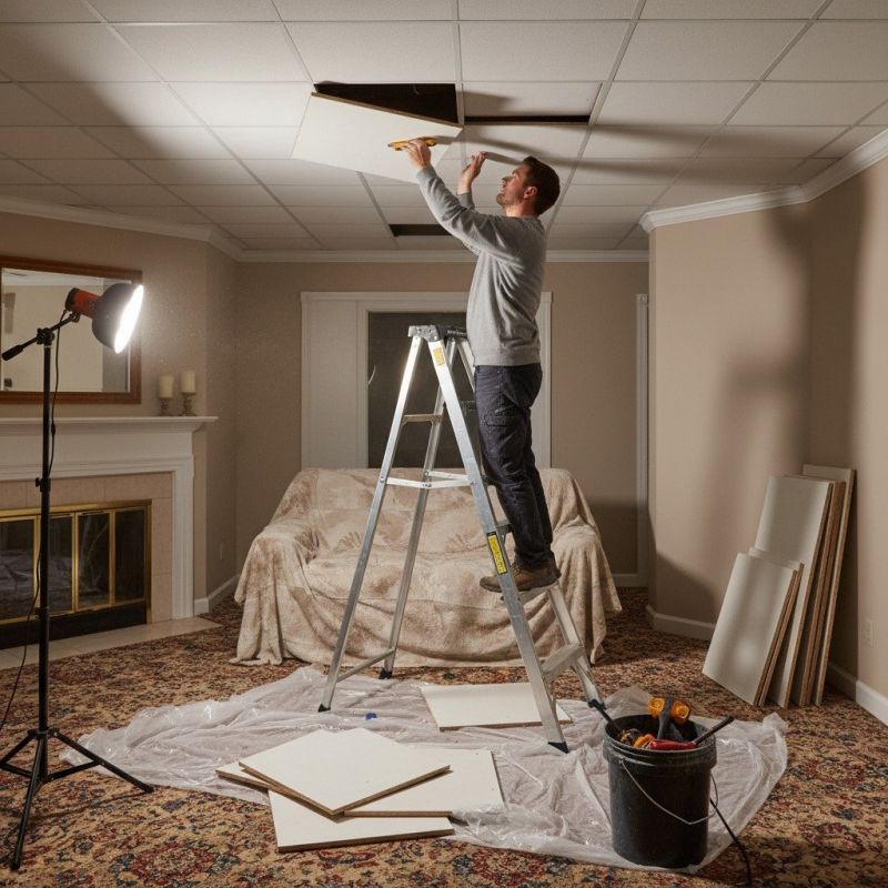 Drop Ceiling Repair in Arvada, CO