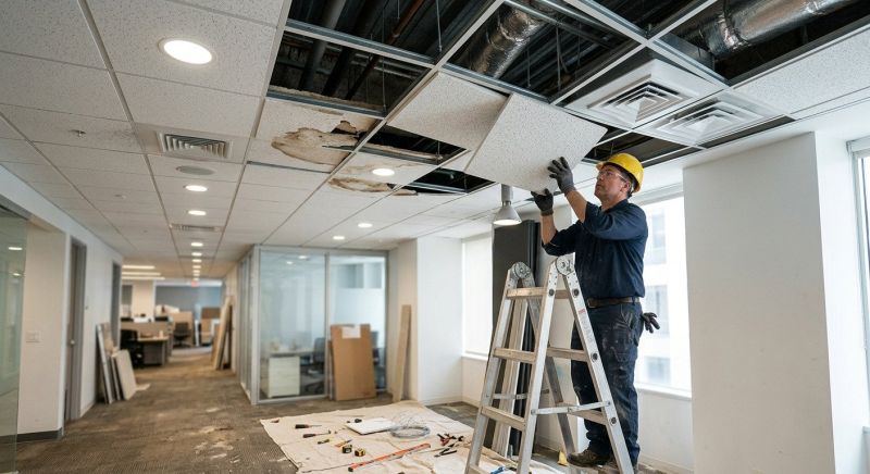 Drop Ceiling Repair in Arvada, CO