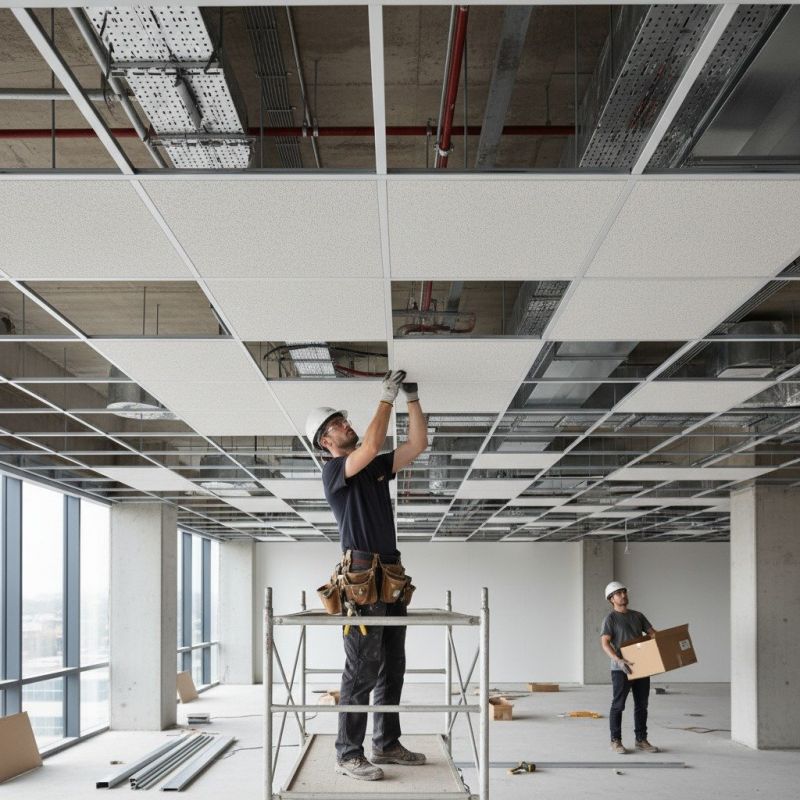 Grid Ceiling Installation