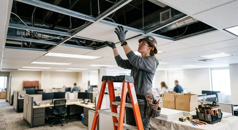 Grid Ceiling Repair in Arvada, CO
