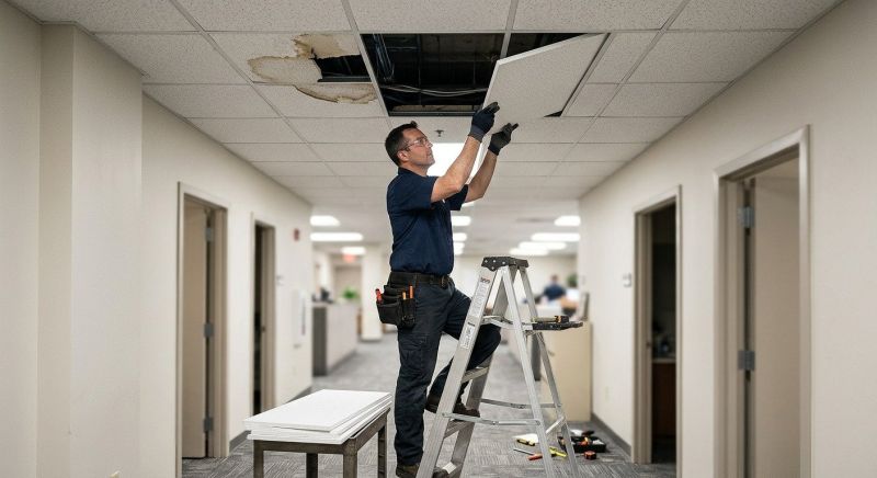 Grid Ceiling Repair in Boulder, CO