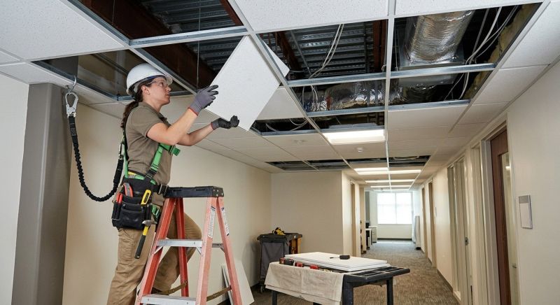 Suspended Ceiling Repair in Boulder, CO