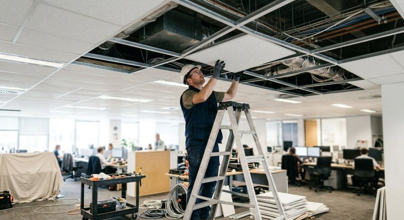 Suspended Ceiling Repair in Saint Augustine, FL